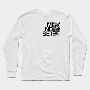 tiger mindset motiv Long Sleeve T-Shirt